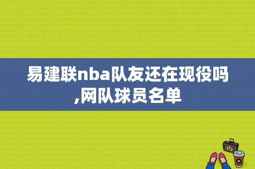易建联nba队友还在现役吗,网队球员名单