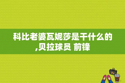 科比老婆瓦妮莎是干什么的,贝拉球员 前锋