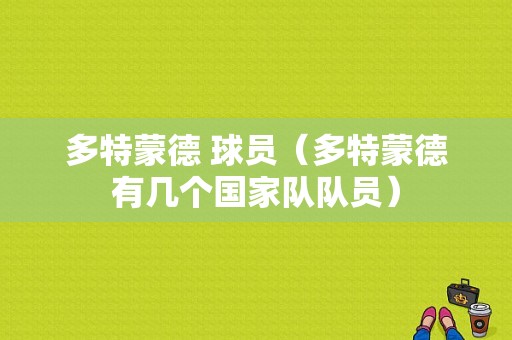 多特蒙德 球员（多特蒙德有几个国家队队员）