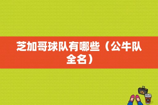 芝加哥球队有哪些（公牛队全名）